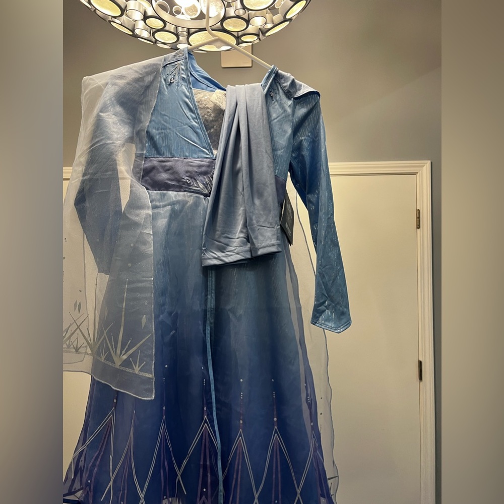 Frozen costume Disney new with tags size 7-8